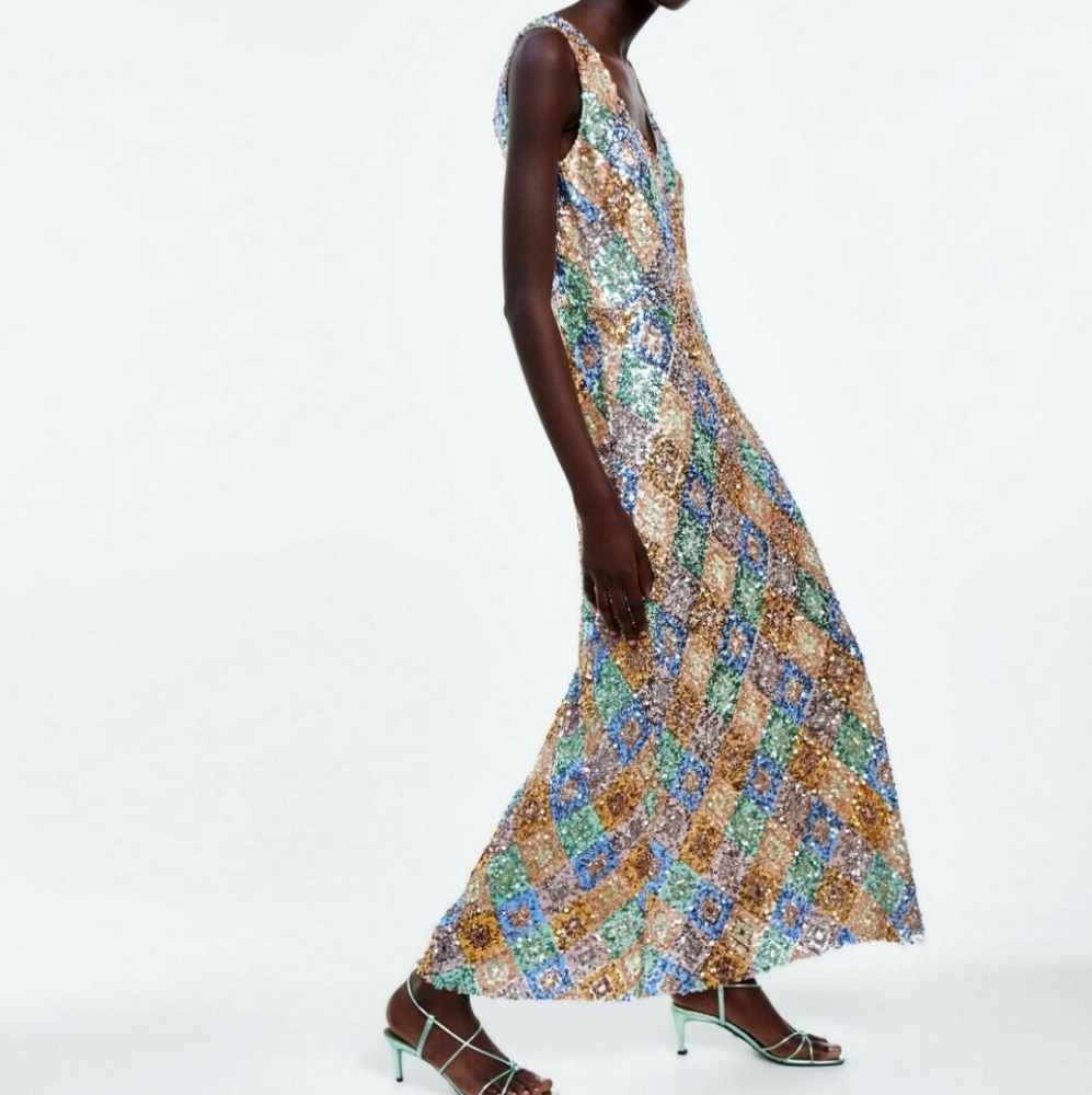 ZARA| LIMITED EDITION SEQUIN DRESS